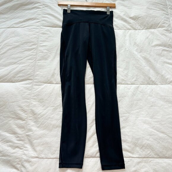 Lululemon Swift Speed High-Rise Tight 25” Black Workout Leggings Size 4 - Picture 5 of 5